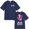 Rapper Jul Merch Tričko Unisex Dámské Oblečení Módní Hip Hop Tričko Letní Ležérní Bavlněné Krátký Rukáv Oversized Kulatý Výstřih Trička