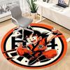 1pcGoku Saiyan Office Round Area Rug, Indoor Mat Suitable For Office,Bedroom Living Room Home Decor, Room Deco a0928177