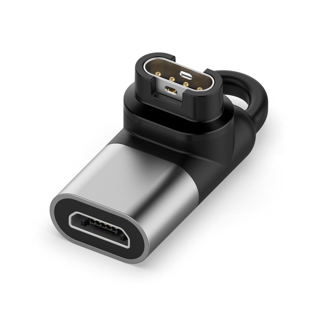Type C/Micro/ios USB Charger Adapter For Garmin Fenix 7/6/5 Instinct 2S Venu 2 Plus EPIX Forerunner 745 Watch Charging Converter