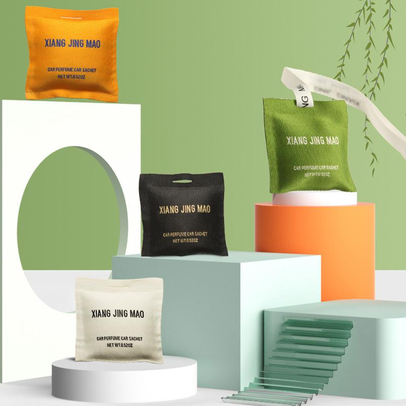 Car Aromatherapy Advanced Fragrance Bag Pendant Car Air Outlet Car Solid Fragrance Cream Car Interior Solid Fragrance Bag