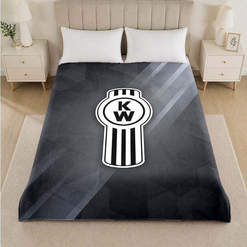 Coperta in Flanella con Stampa Kenworth Morbida Leggera Coperta Plaid in Peluche per Letto Divano Uso Domestico