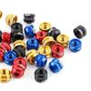 1/2Pcs Bike Vacuum Tire Presta Valve Nuts & Caps, Safe  Bicycle Inner Tube Valve Protector Caps