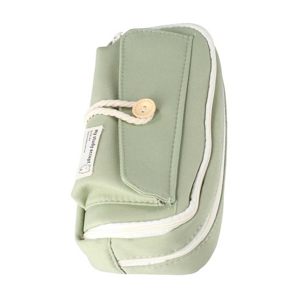 Large Capacity Makeup Cosmetic Pouch Korean Style Stationery Bag Desktop Storage Pouch  Student