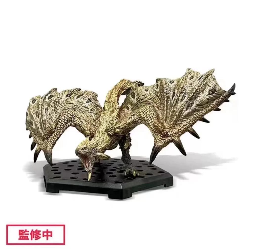 Monster Hunter World Ice Borne Figur PVC Modelle Heißer Drache Basarios Nergigante Tigrex Actionfigur Dekoration Spielzeug Modell