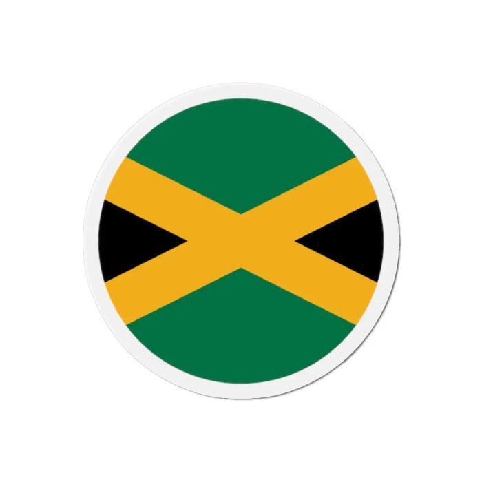 Aimant Rond - Jamaïque - 6 Cm - 50 Pièces - Multicolore - Mixte
