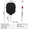 Foam Core Elongated Boomstick Portable Lightweight High Quality Best Pickleball Paddles 2026 LABS Project Style Similarity