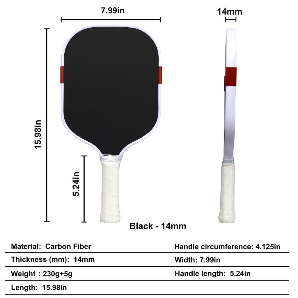 Foam Core Elongated Boomstick Portable Lightweight High Quality Best Pickleball Paddles 2026 LABS Project Style Similarity