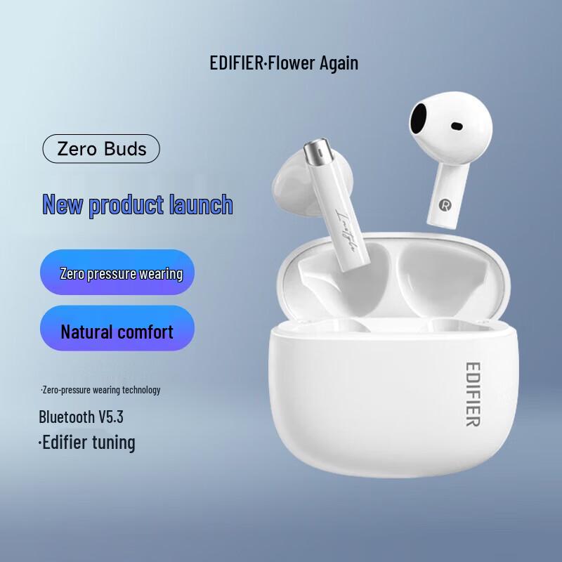 EDIFIER Zero Buds True Wireless Semi-in-ear Earbuds