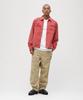 AVIREX A.A.R.C Faded Emb Work Jacket Men's L Red 783-6152009