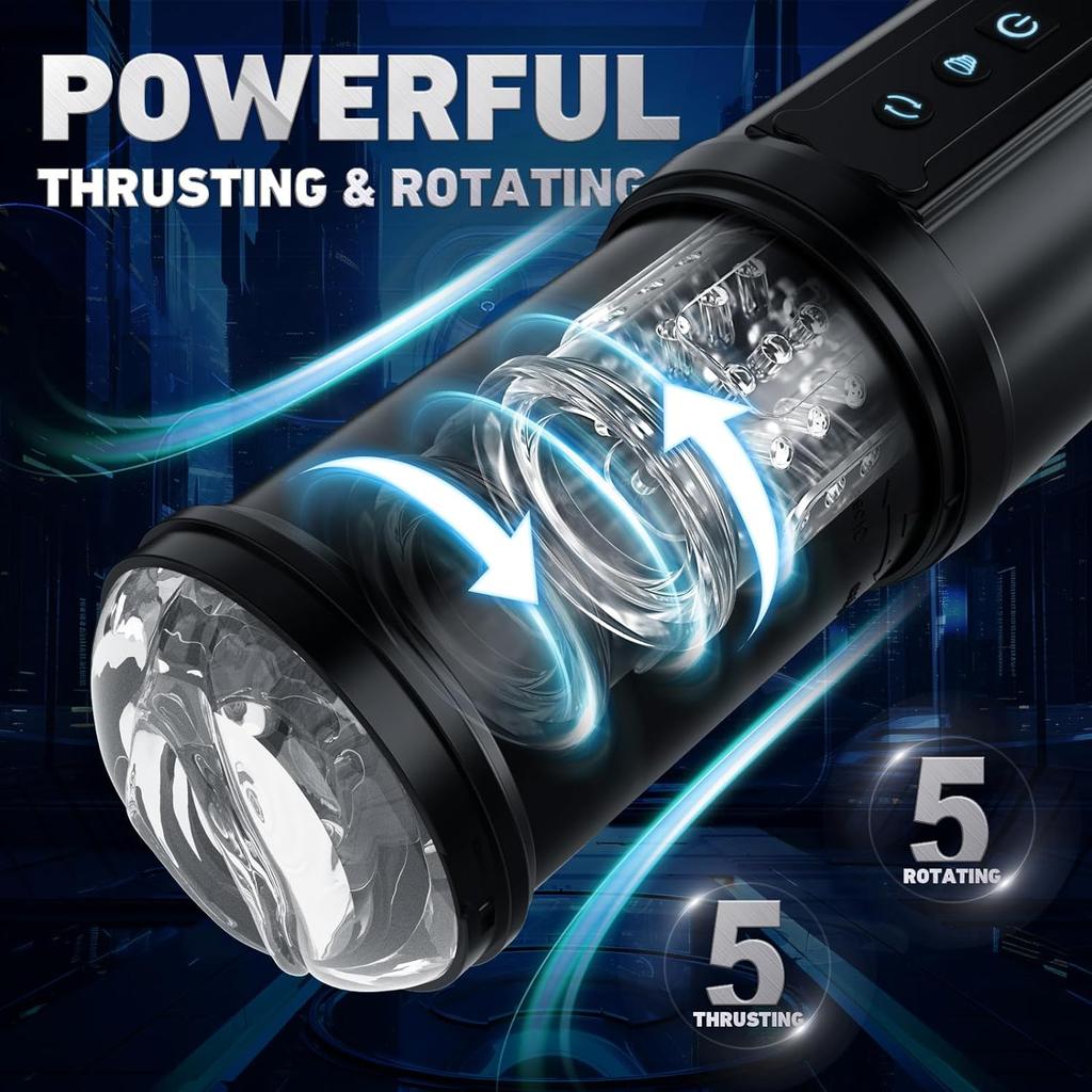 2025 New Automatic Male Masturbator Machine Penis Pump 3D Realistic Pocket Pussy Male Stroker Blowjob Machine Adult Male Sex Toys for Men