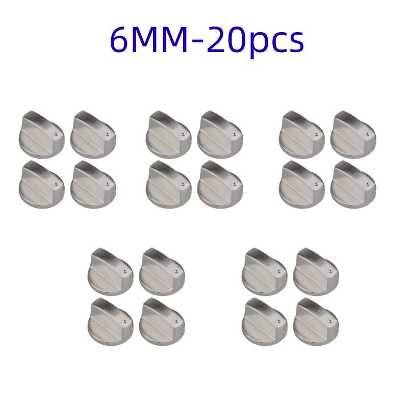 Universal Rotary Switch Control Knobs Replacement Kitchen Cooker Gas Stove Oven Cooktop Control 6mm/8mm