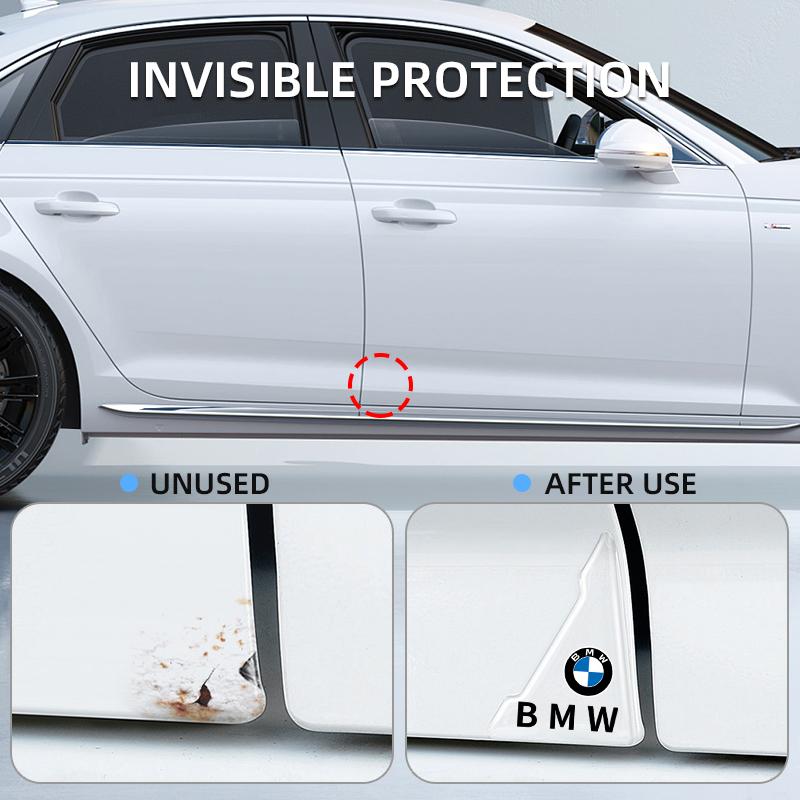 NEOW3 S85D-642 Car Exterior Decoration Door Corner Cover Anti-collision Sticker For BMW M X1 X3 X5 X6 E90 E70 F30 E87 E60 E36