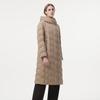Tanboer Women's Hooded Mid-Length Down Parka
