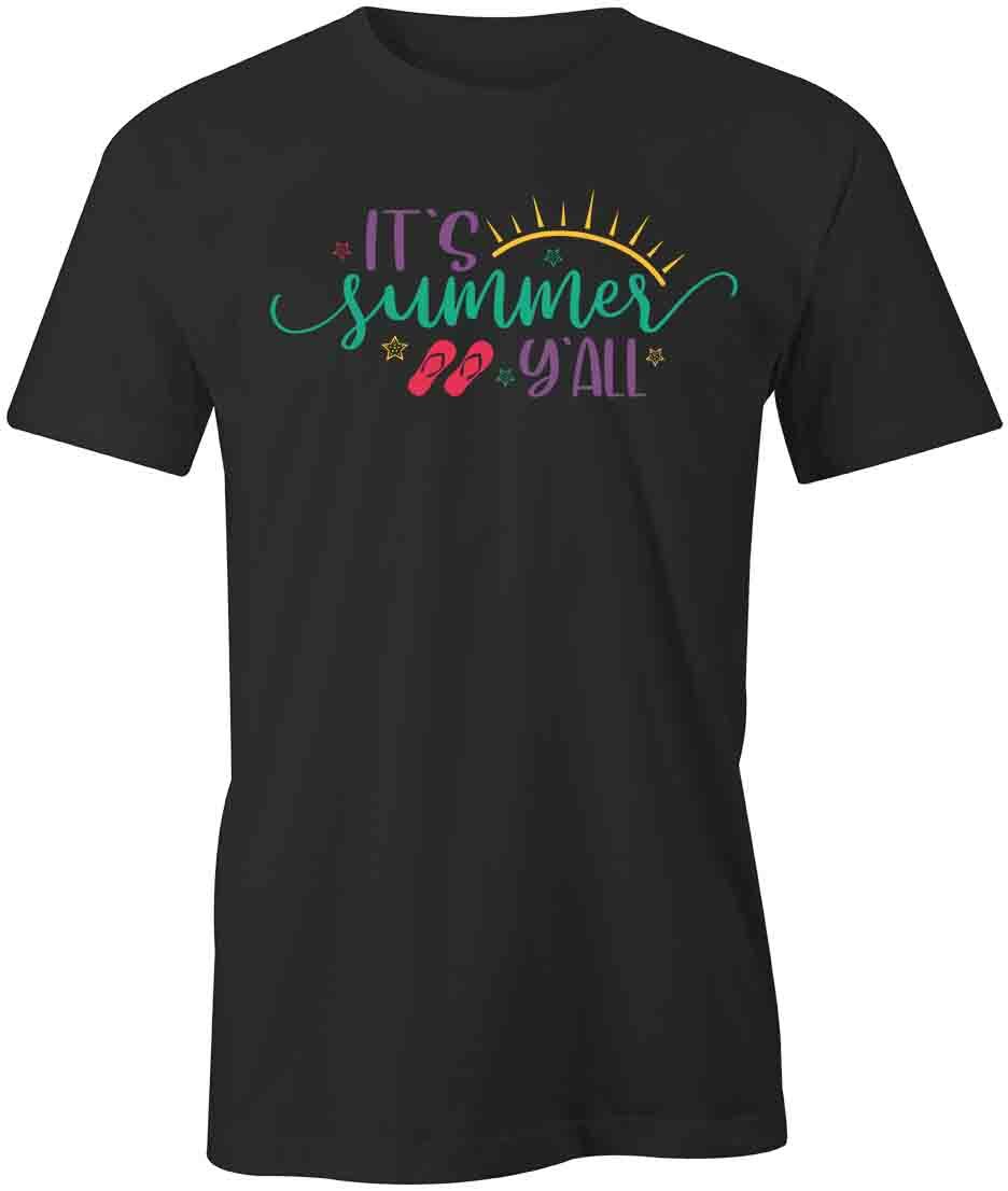 SUMMER Y ALL TShirt Tee Short-Sleeved Cotton CLOTHING SEASONAL S1BCA396 XXXL