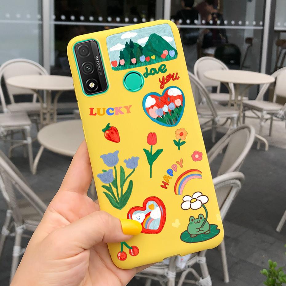 For Huawei P Smart 2020 Phone Case Lovely Printing Jelly Silicone TPU Soft Cases For Huawei P Smart 2020 POT-LX1A Funda