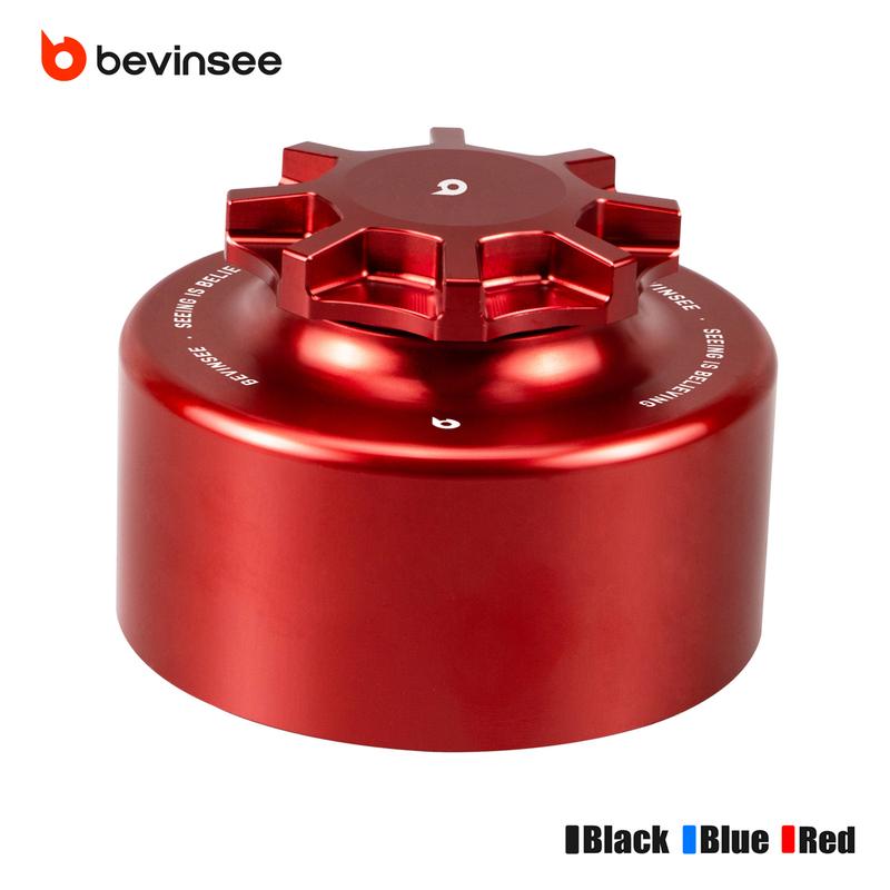 BEVINSEE Power Steering Reservoir Set for BMW E46 E90 E39 E60 E87 E34 E92 E93 X1 E84 X3 E83 X5 E53 Z3 Z4, for MINI R50 R52 R53