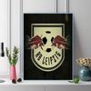 RB leipzig logo Pattern  3pcs 100% Round Full Drill 5D DIY Diamond Painting Embroidery Cross Stitch Rhinestone Décor