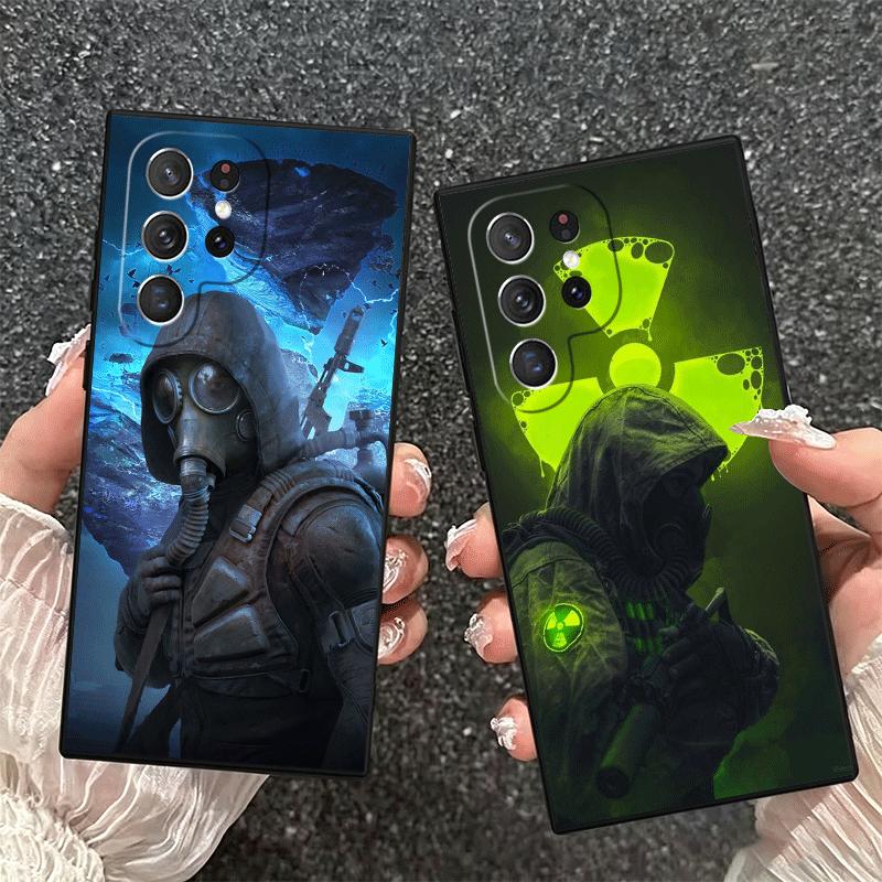 S-Stalker Game Cool Soft Phone Case for Samsung Galaxy S26 S25 Edge S24 Ultra S23 Plus S22 S21 FE S20 Black Cover Back Shell