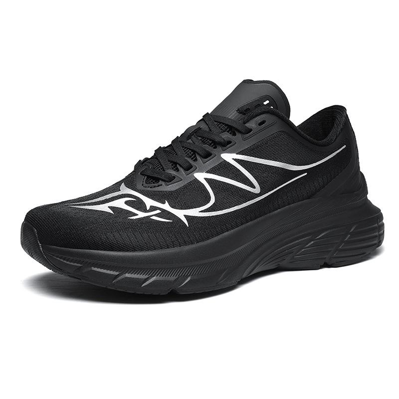 Men's Wide Toe Box Shock Absorbing Running Shoes - Comfortable, Large Size, Mesh, Wide Fit Sports Shoes for Spring/Summer 2026