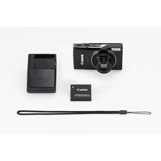 Canon Compact Digital Camera IXY650m Black Optical 12x Zoom Wi-Fi Compatible IXY650mBK