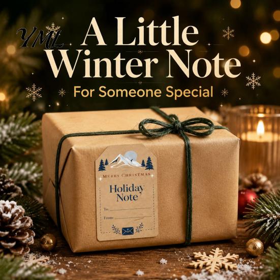 Christmas Blessing Tags 180PCS/Roll Label Stickers, Self-Adhesive Retro Paper with Blank Gift Box Marking Writing Area, Decorative Labels for Holiday