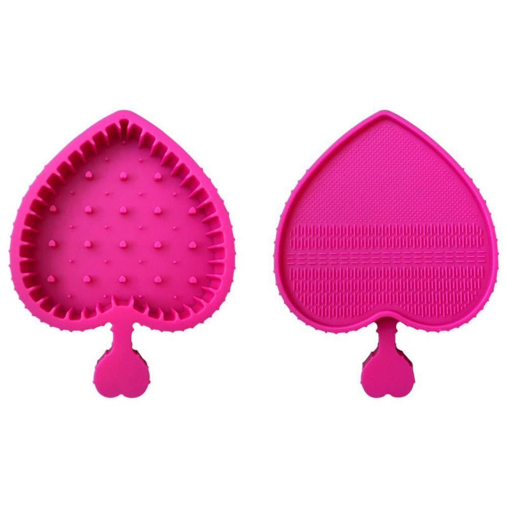 Brush Cleaning Tool Makeup Brush Cleaner Silicone Washing Pad Cosmetic Brush Cleaning Mat  Women