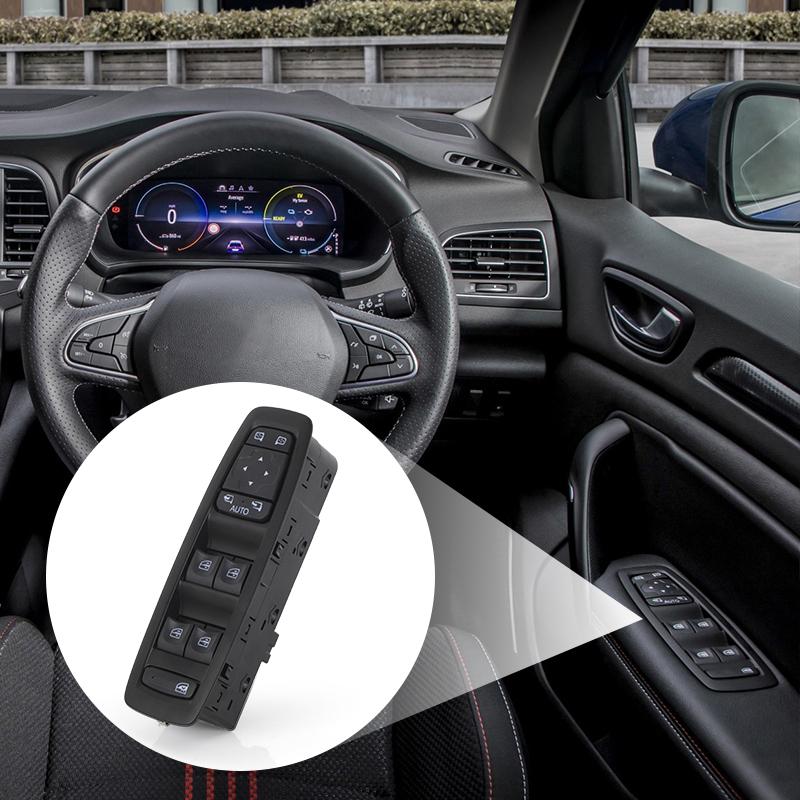 Car Power Master Window Control Switch Black Window Switch Lifter Button For Renault Megane 4 Scenic Kadjar Talisman 254012952R