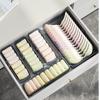 Expandable Drawer Organizer And Storage Bins Plastic Divider Box For Kitchen Flatware Makeup Tray Bathroom Office Holder