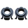 1 Pair Newest H7 LED Adapter Holder For Focus 3 MK3 MK35 Fiat 500 Opel  Facelift 2018 Corsa E 2015-2017 Headlight Lamp Retainer