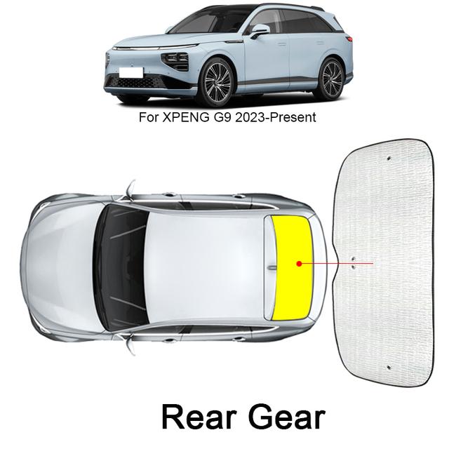 For XPENG G3i G9 -2025 Car Sunshades UV Protection Cover Side Window Curtain Sun Shade Visor Windshield Auto Accessories
