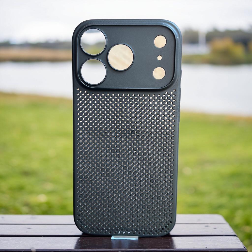 New Breathable IPhone17promax Ice Sensitive Anti Fingerprint Cooling Phone Case Suitable for Apple PP Protection Case