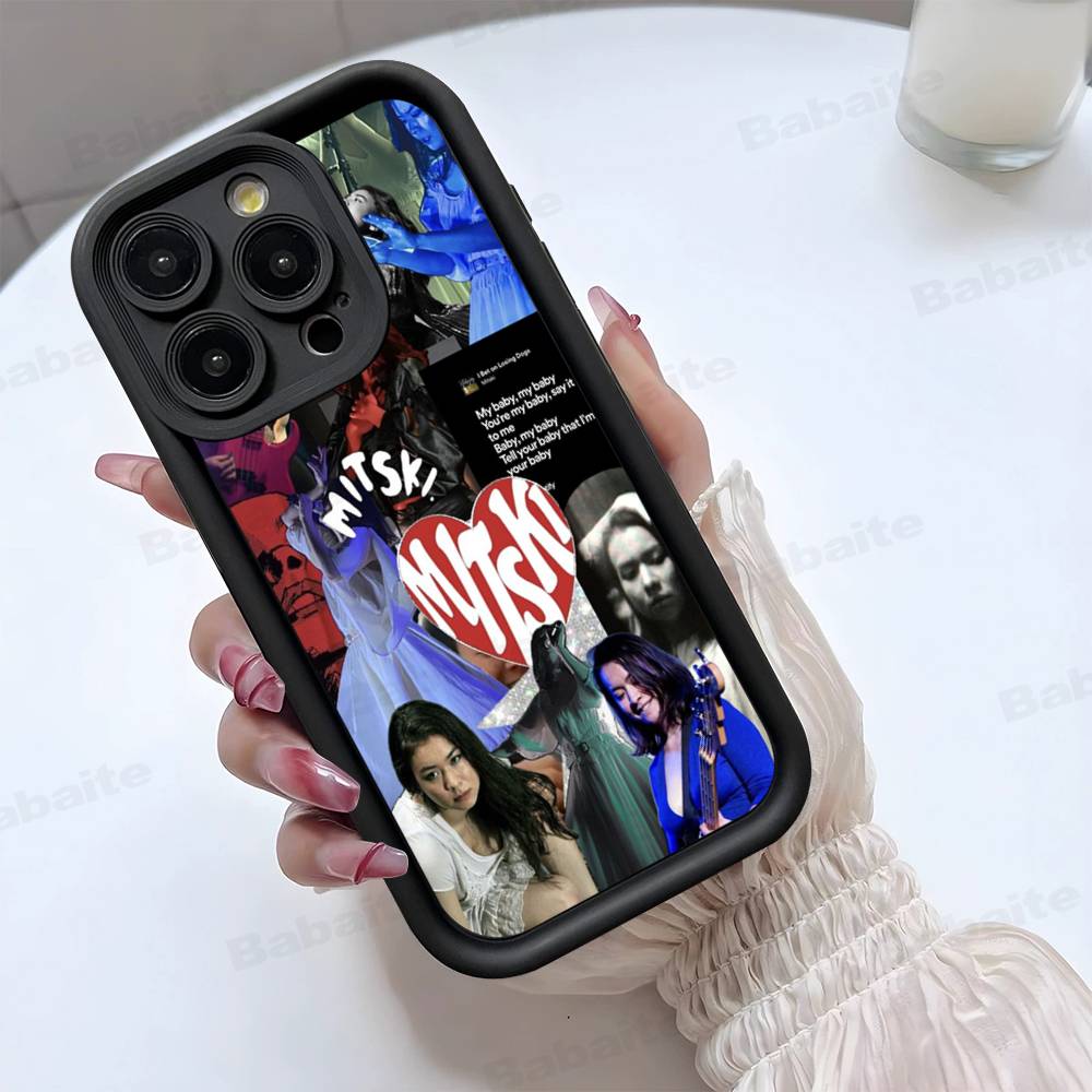 Beliebte Sängerin M-Mitski Handyhülle für iPhone 17 16 15 14 Plus 13 12 11 Pro Max Silikonhülle
