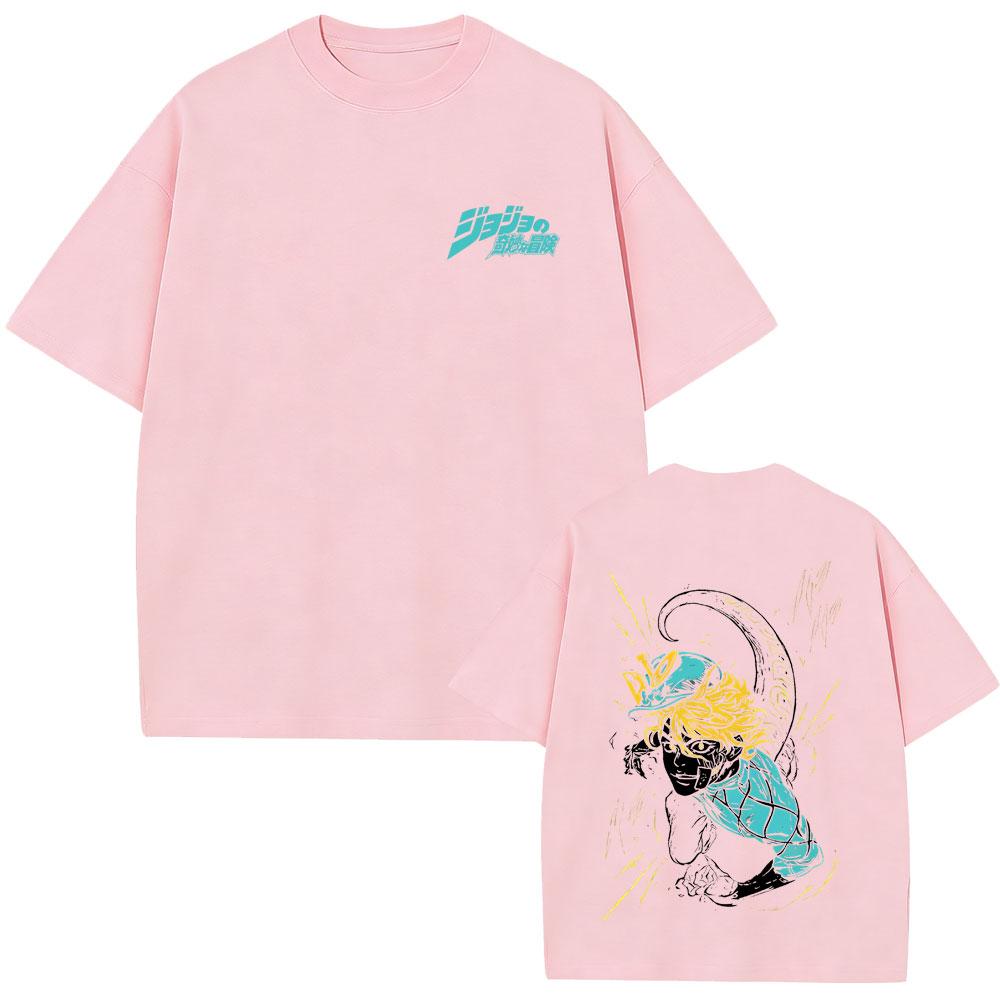 Hot Sale Anime Jojo Bizarre Adventure Tshirt Cartoon Diego Brando Graphic T Shirt Summer Unisex Women Unisexga Fashion Trend Tshirts