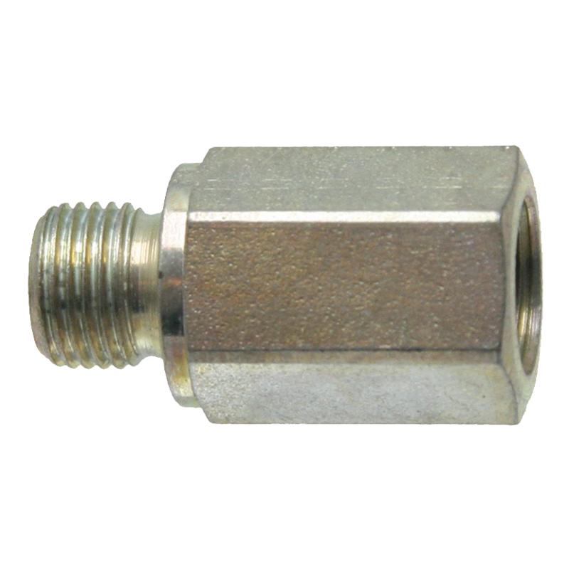 Straight Hydraulic Connector GA G1/8" X G1/8"