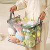Organizer Bag Capacity Waterproof Toy Storage Bag with Easy-to-clean Zipper Multifunctional Clear Container for Toys Accessories