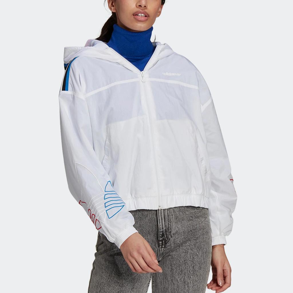adidas Originals Tricolor Jacket Women's White (Unisex) Jackets GT8472
