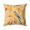 Retro Floral Birds Pillowcase Printed Polyester 40/45/50Cm Throw Pillowcover Decorative Sofa Cushion Pillowslip Home Decor