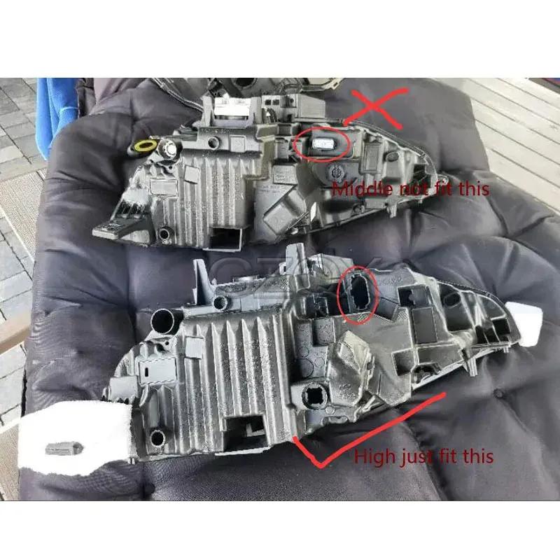 CAPQX For Ford Edge 2019-2022 Front Headlight Base Cover Head Light Back Lid Head Lamp Back House Headlamp Rear Shell