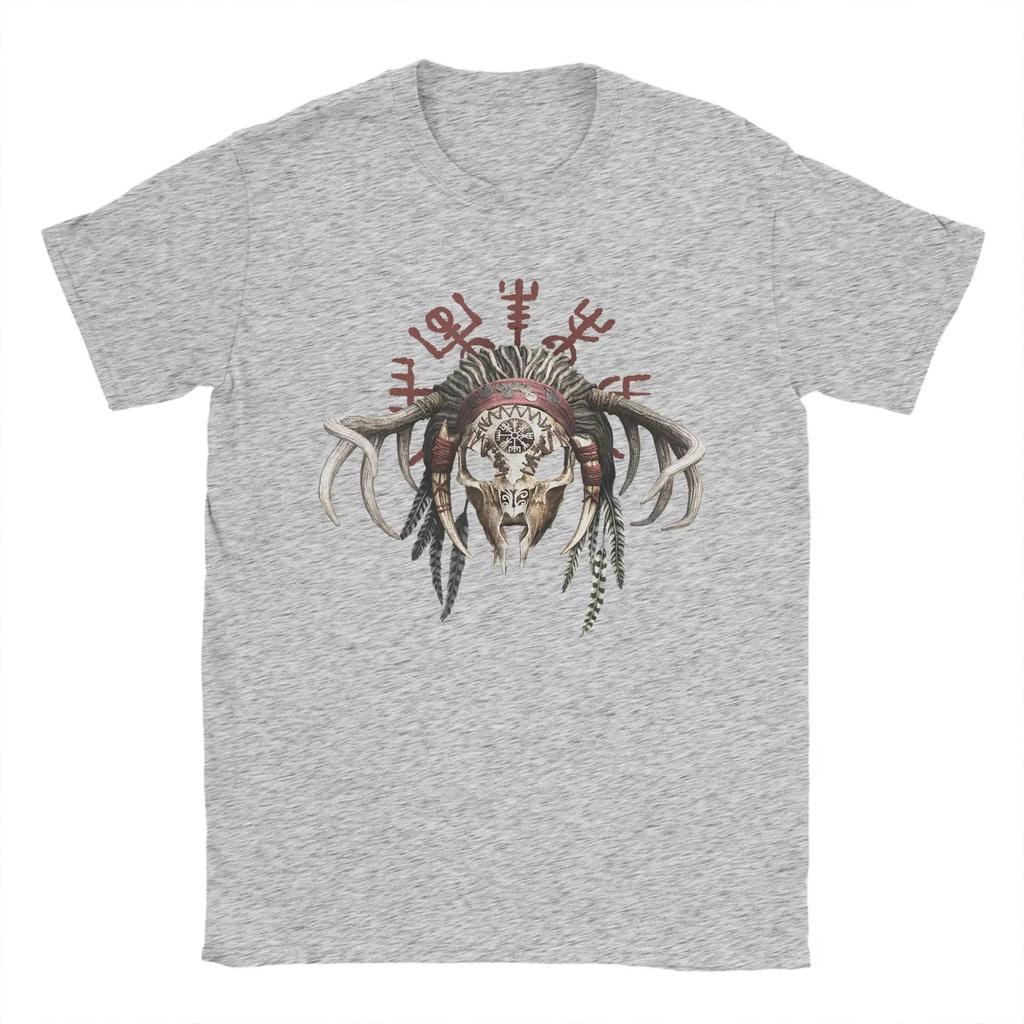 Hunting Showdown 1896 Game T-Shirt Men Women Taker of Trophies Vintage Cotton Tees Short Sleeve Tops Streetwear Oversized Casual