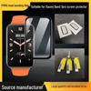 Protetor de Tela HD para Xiaomi Band 7/8 Pro: Cobertura Total, Borda Curva de PMMA, Película Anti-Queda para Smartwatch.