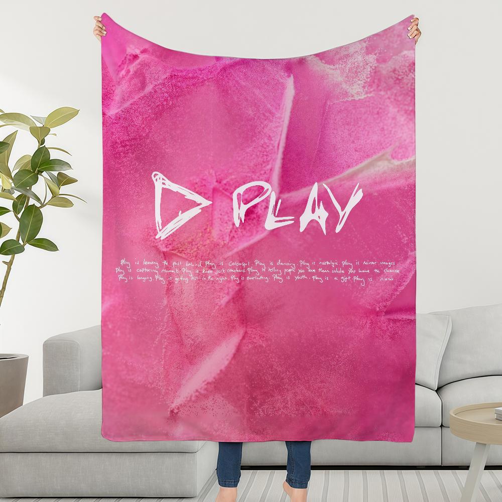 Blanket Ava Throw Play Super Max Cosy Plush Living Room Sofa Couch Click Childish Birthday Don t Gifts 30x40in