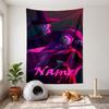 Rumi & Jinu (50) Customizable name decorative wall tapestry ideal choice for wall decor in bedrooms living rooms dorms and home