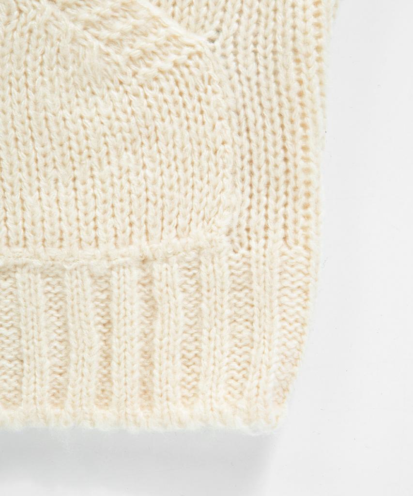 Aejeuon Popo Hood Knit / Ivory