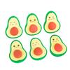 Office Supplies Cute Expression Avocado Shape Eraser Student Kawai Stationery End of Term Christmas June 1 Gifts Prizes Rewards