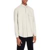 Armani Exchange Solid Color Single-Breasted Long Sleeve Shirt Men Shirts Light-Brown 6LZCL6-ZNWNZ-1709