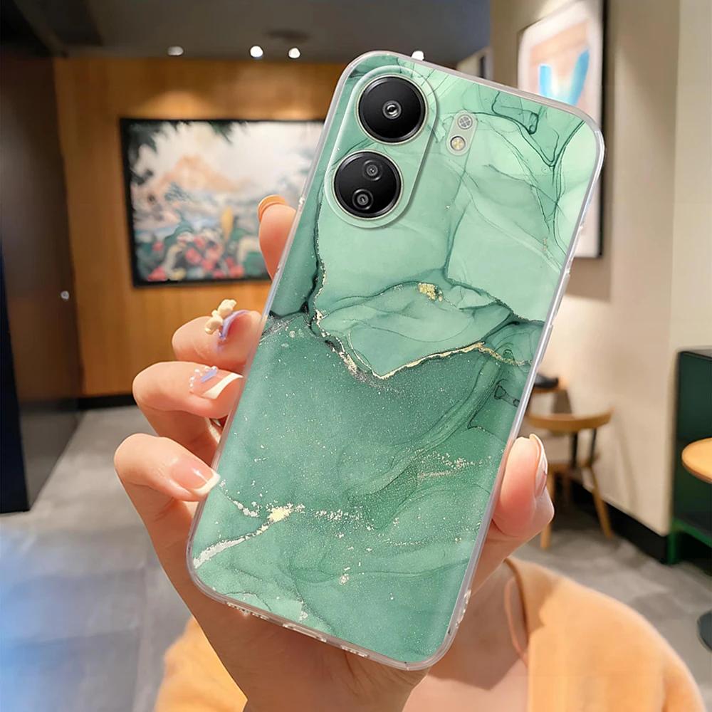 Pour Poco C65 Coque Silicone TPU Souple Mignon Lapin Léger Coque Arrière Pour Xiaomi POCO C 65 4G pocoC65 Léger Funda Coque