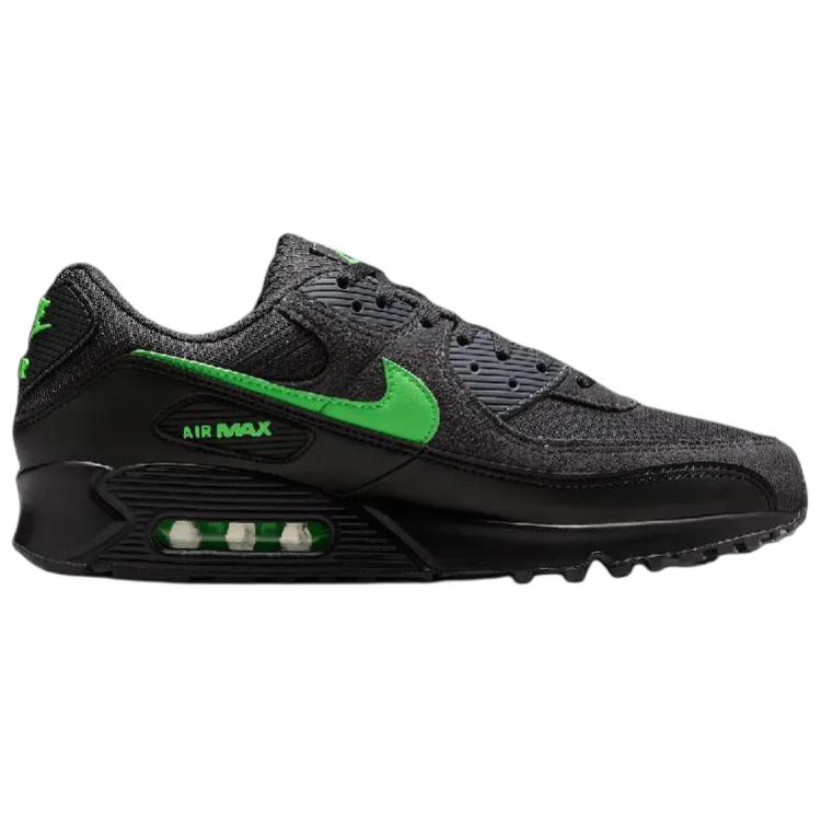 Nike Air Max 90 Black Green Strike Men Sneakers Anthracite DM0029-015