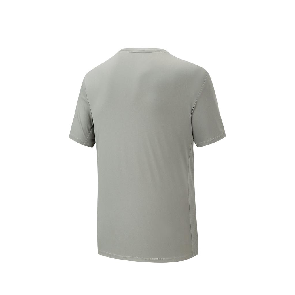ANTA T Shirts Men's Bean Gray 7 Crew Neck 952627101-7