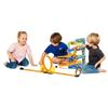 MOLTO Toy Garage for Miniature Cars - 3 Levels - 1 Loop - 2 Friction Drive Cars Included