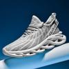 Men's shoes summer sports and leisure shoes versatile flying woven breathable shoes men's running shoes